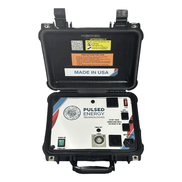 Athena PEMF device from pulsed energy technologies