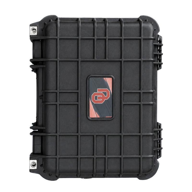 Athena PEMF device from pulsed energy technologies top down view with box shut